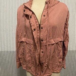 Harper Dusty Pink Utility Jacket